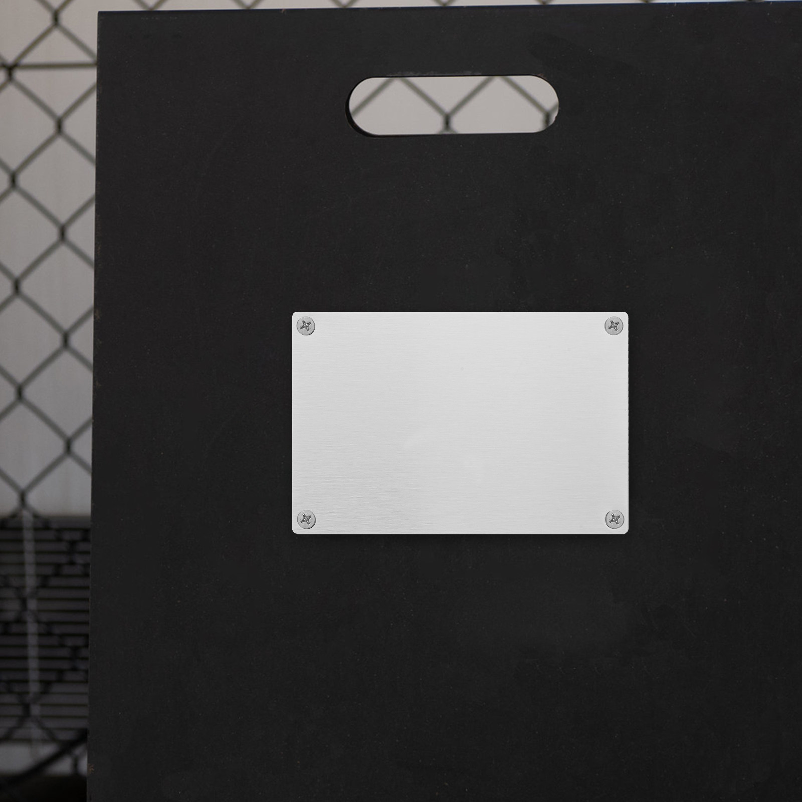 Yard Sign Blank - ป้ายสแตนเลสเปล่า 5 ชิ้น สำหรับติดตั้งภายนอกสนามหญ้า สวน ป้ายธุรกิจ