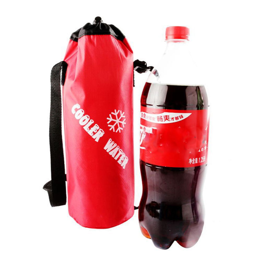 Tote Bag Sublimation - กระเป๋าเก็บความเย็นแบบมีฉนวนสำหรับเดินทาง กระเป๋าใส่ขวดน้ำสำหรับตั้งแคมป์กลางแจ้ง กระเป๋าเก็บความเย็น กระเป๋าใส่ขวดน้ำแบบมีเชือกรูด