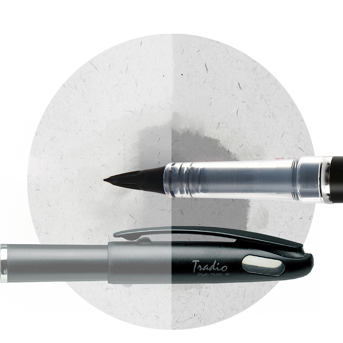 Pentel Pen Sign Pen - เครื่องเขียนญี่ปุ่น Pentel Tradio Stylo Duckbill Fountain