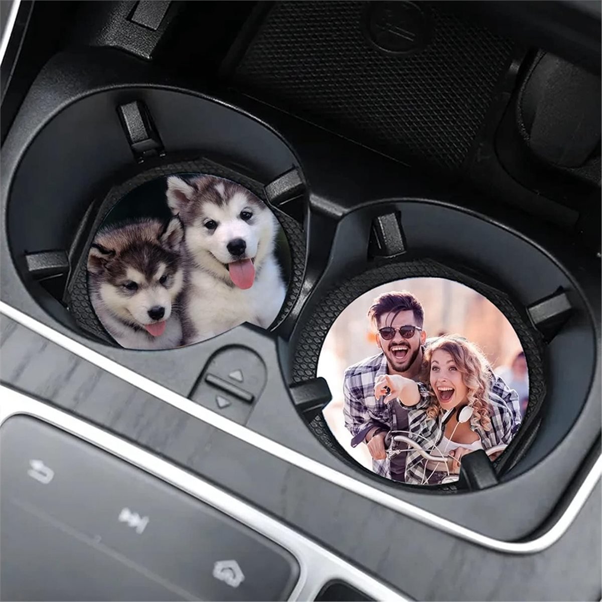 Coaster Sublimation Blank - แผ่นรองแก้วแบบซับลิเมชั่นราคาประหยัด - 300 ชิ้น แผ่นวงกลมเปล่าสำหรับงาน DIY