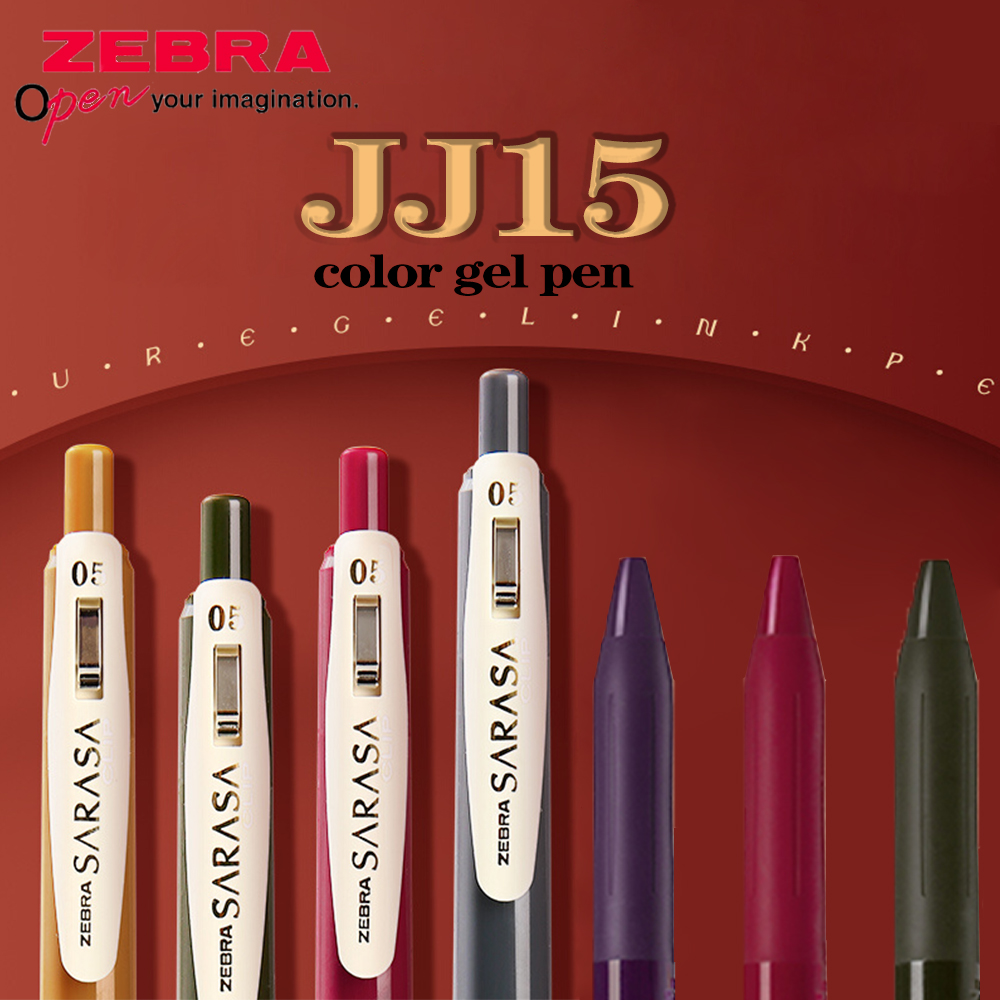 Zebra Pen Sarasa - 1PC ญี่ปุ่น ZEBRA GEL ปากกา JJ15