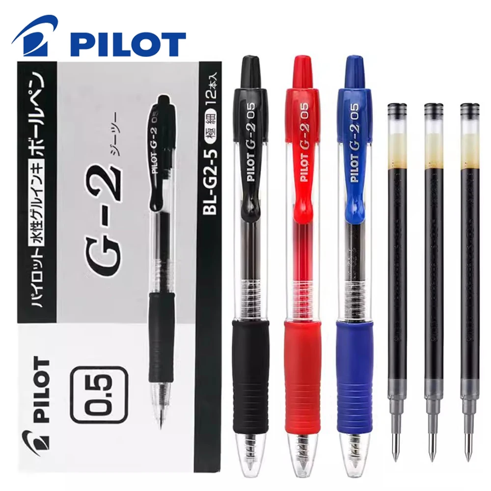 Pilot Pen G2 - 6 ชิ้นญี่ปุ่น PILOT 0.5 มม. ชุดปากกาเจล