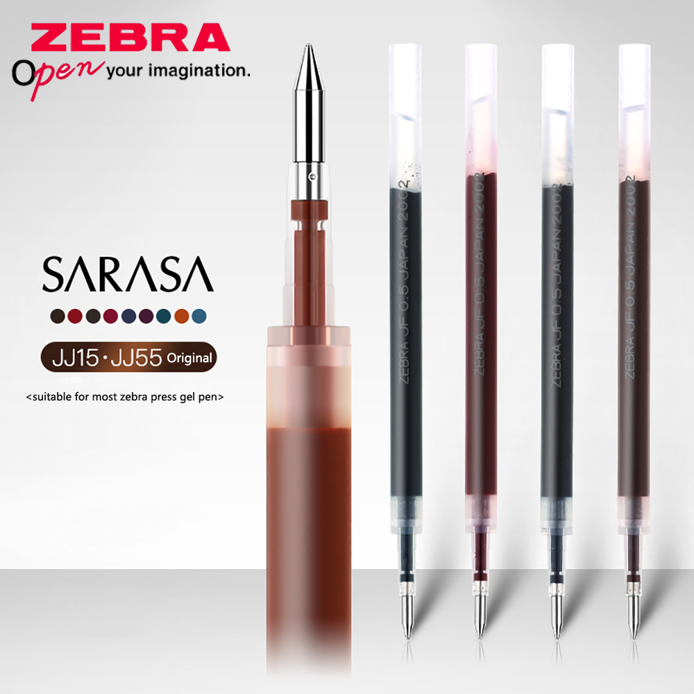 Zebra Pen Sarasa - 1Pcs เจลเติม JF-0.5 Retro สีสำหรับ JJ15/JJ55เจลปากกา