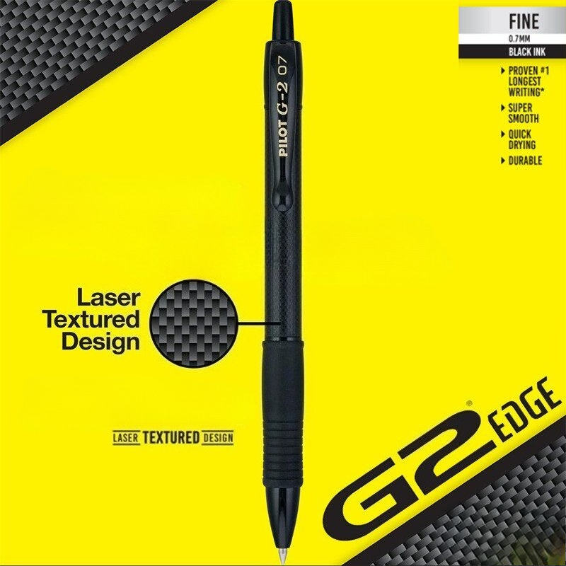 Pilot Pen G2 - ปากกาลูกลื่นนักบินญี่ปุ่น ลายคาร์บอนไฟเบอร์ รุ่นลิมิเต็ด G2 0.7 ปากกาเจล