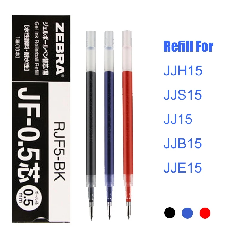 Zebra Pen Sarasa - Liftmaster ZEBRA GEL refills 10ชิ้น/ล็อตสำหรับ ZEBRA