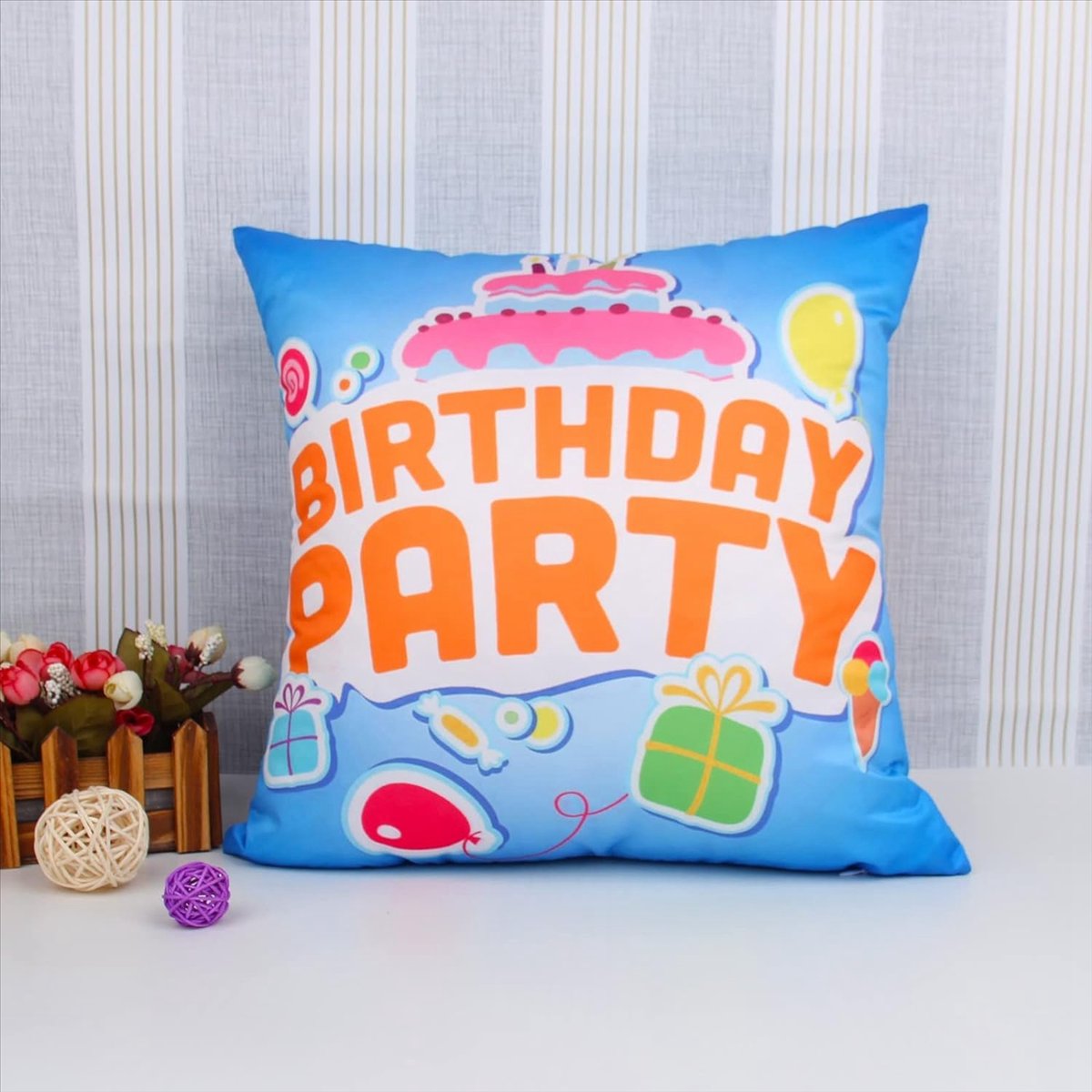 Pillow Cover Sublimation - ABZT ปลอกหมอนเปล่าสำหรับงานซับลิเมชั่น 15 ชิ้น ขนาด 16x16