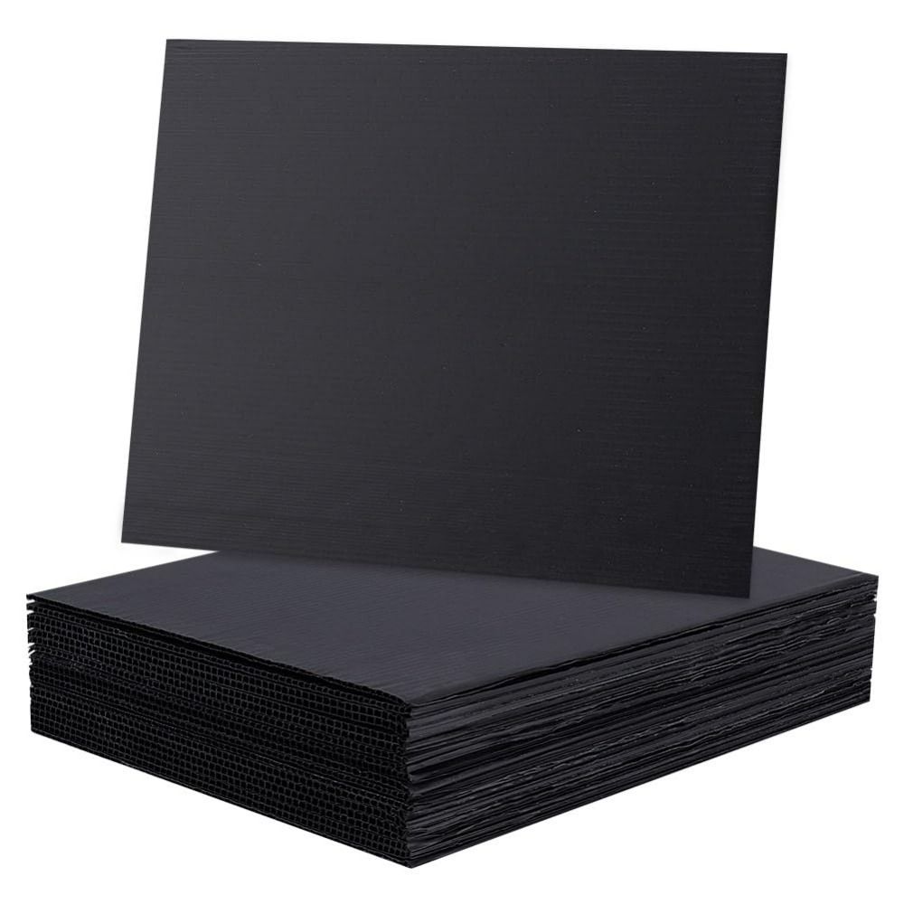 Yard Sign Blank - แผ่นพลาสติกลอนลูกฟูก 20 แผ่น ขนาด 28x21.5 ซม./11x8.5