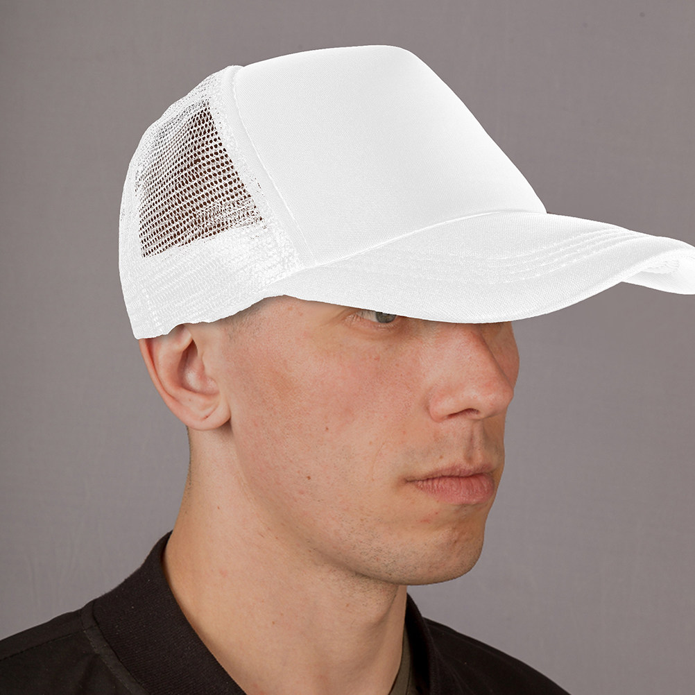 Hat Sublimation Blank - หมวกเบสบอลตาข่ายเปล่า 5 ชิ้น สำหรับงาน DIY พร้อมพิมพ์ลายด้วยความร้อน
