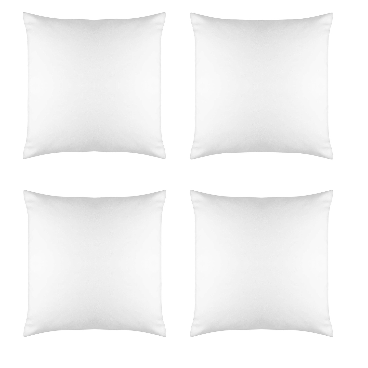 Pillow Cover Sublimation - 4ชิ้นช่องว่างการระเหิดปลอกหมอนเบาะรองนั่งถ่ายเทความร้อนมีซิปที่มองไม่เห็นสำหรับการพิมพ์ DIY โซฟาโค้ชของตกแต่ง