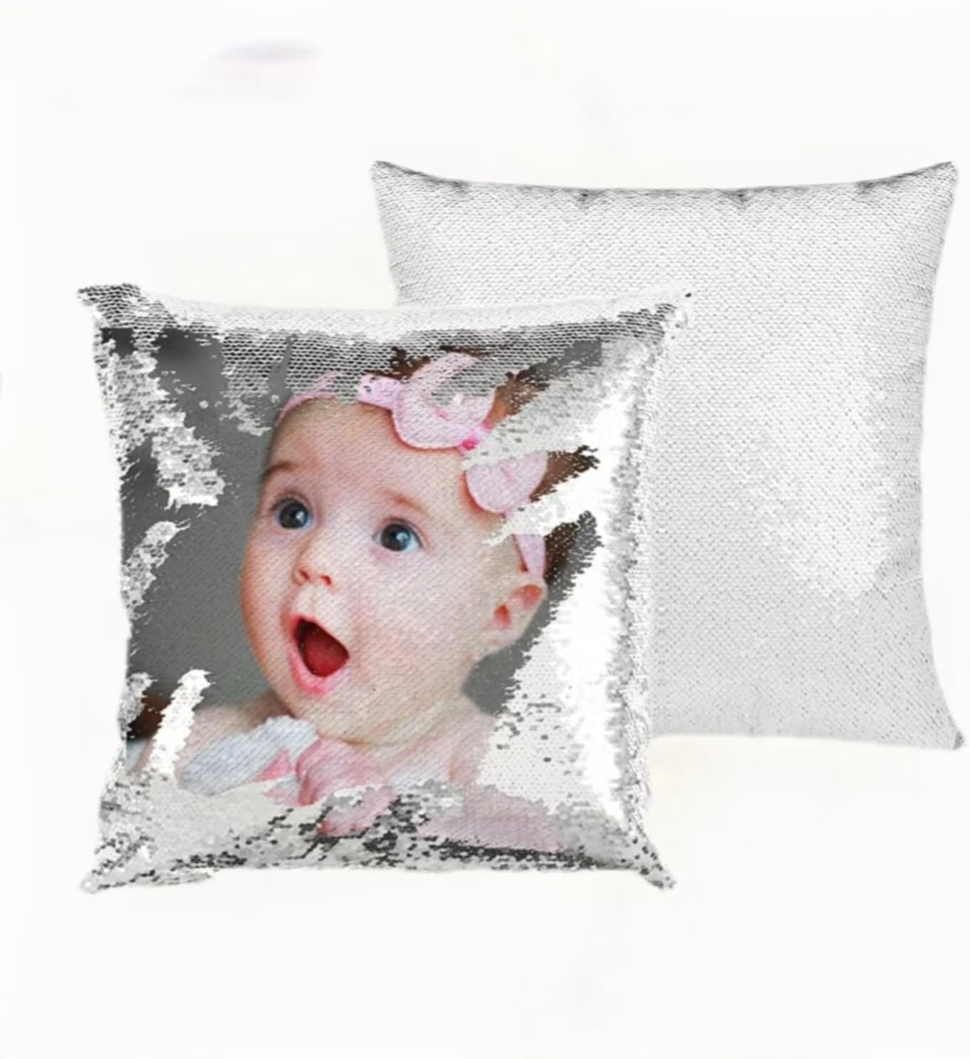 Pillow Cover Sublimation - ปลอกหมอนผ้าสำหรับพิมพ์ลายแบบซับลิเมชั่น 10 ชิ้น ขนาด 40 ซม.