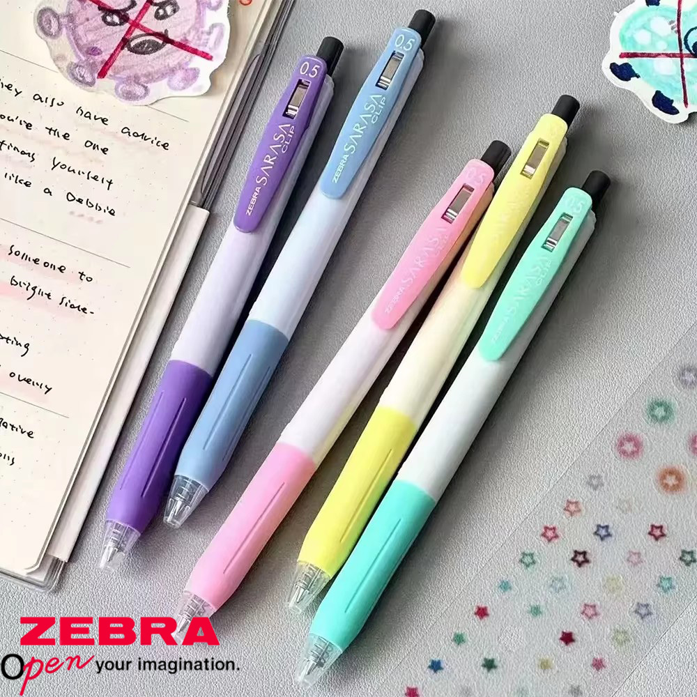 Zebra Pen Sarasa - 5 ชิ้นญี่ปุ่น ZEBRA SARASA ปากกาเจล JJ15