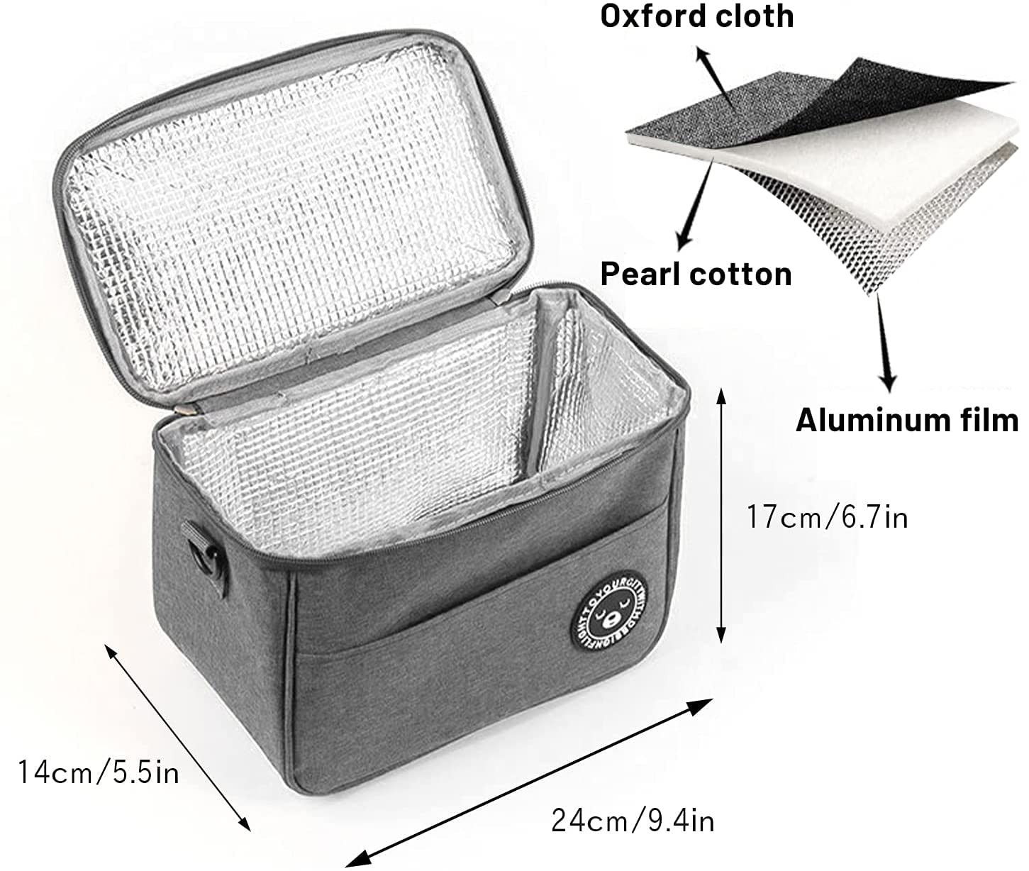 กระเป๋าปิคนิคแบบพกพากล่องอาหาร - Tote Bag Sublimation บทวิจารณ์และราคา