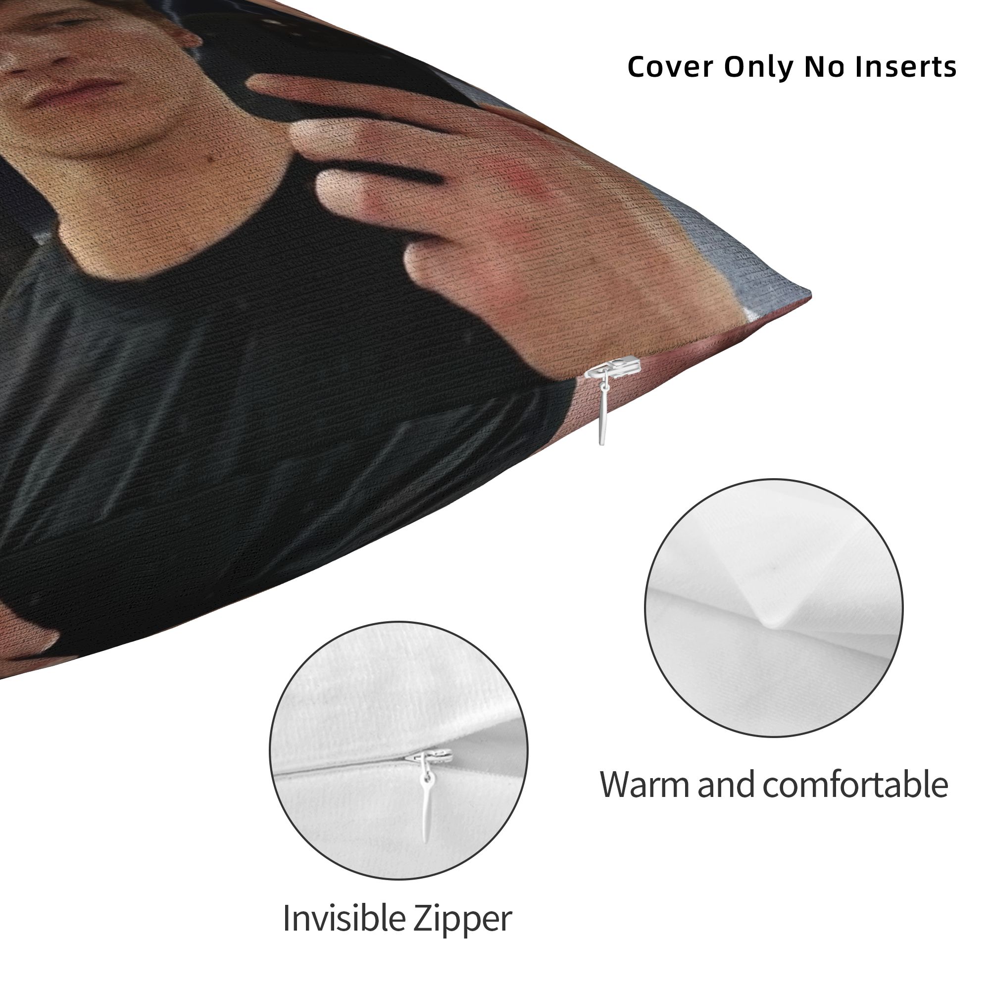 ปลอกหมอนอิงลาย Connor Storrie  - Pillow Cover Sublimation บทวิจารณ์และราคา