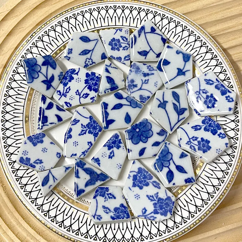 100g รูปไข่เซรามิคโมเสคกระเบื้ - Ceramic Tile Blank บทวิจารณ์และราคา