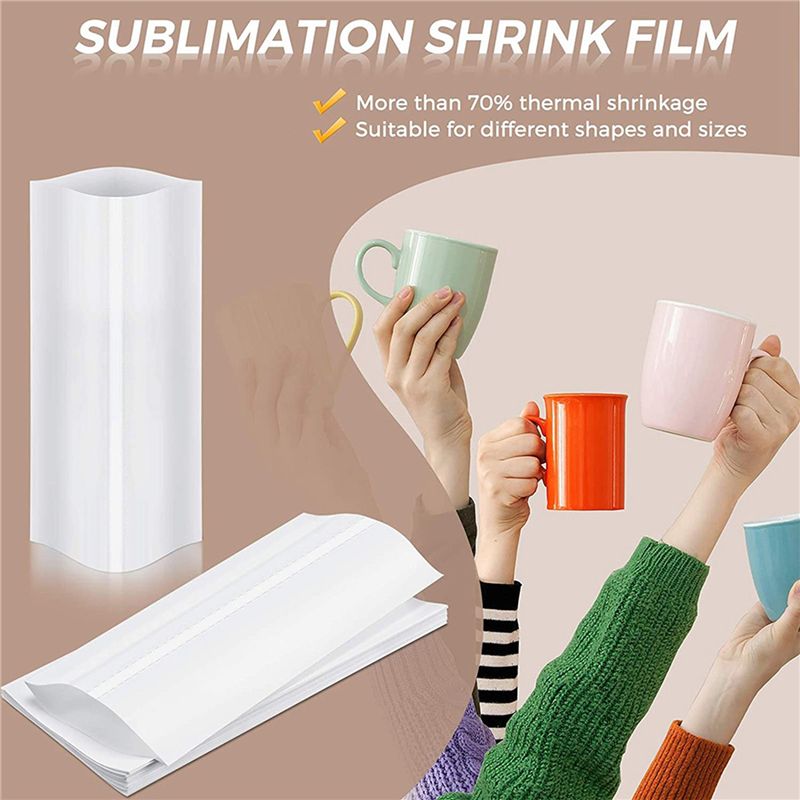 ABXF-280 ชิ้น ฟิล์มหดสำหรับการ - Sublimation Mug White บทวิจารณ์และราคา