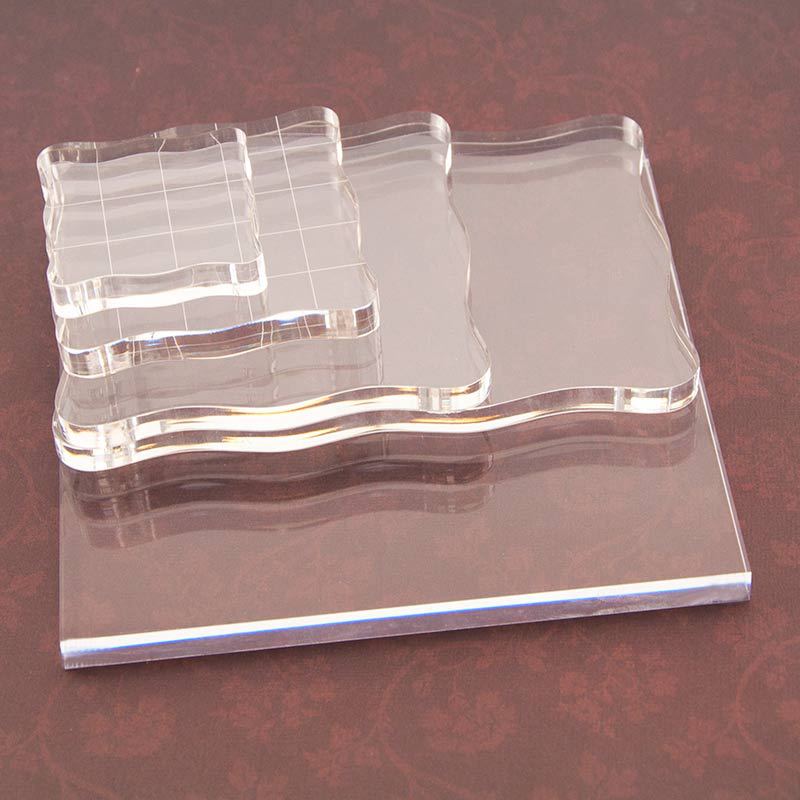 อะคริลิคใสแสตมป์บล็อกใช้ CLEAR - Photo Acrylic Block บทวิจารณ์และราคา