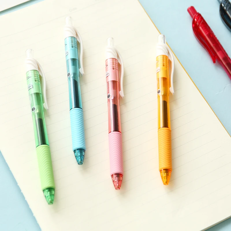 5PCS WUMEI ญี่ปุ่นนําเข้า Pent - Pentel Pen Sign Pen บทวิจารณ์และราคา