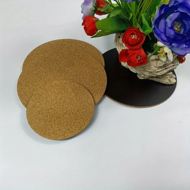 แผ่นรองแก้วกันลื่น 2/4 ชิ้น/ชุ - Coaster Sublimation Blank บทวิจารณ์และราคา