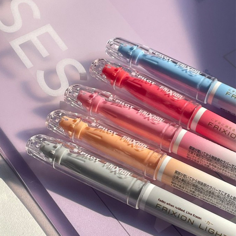 ปากกาไฮไลท์แบบลบได้ PILOT SW-F - Pilot Pen Frixion บทวิจารณ์และราคา