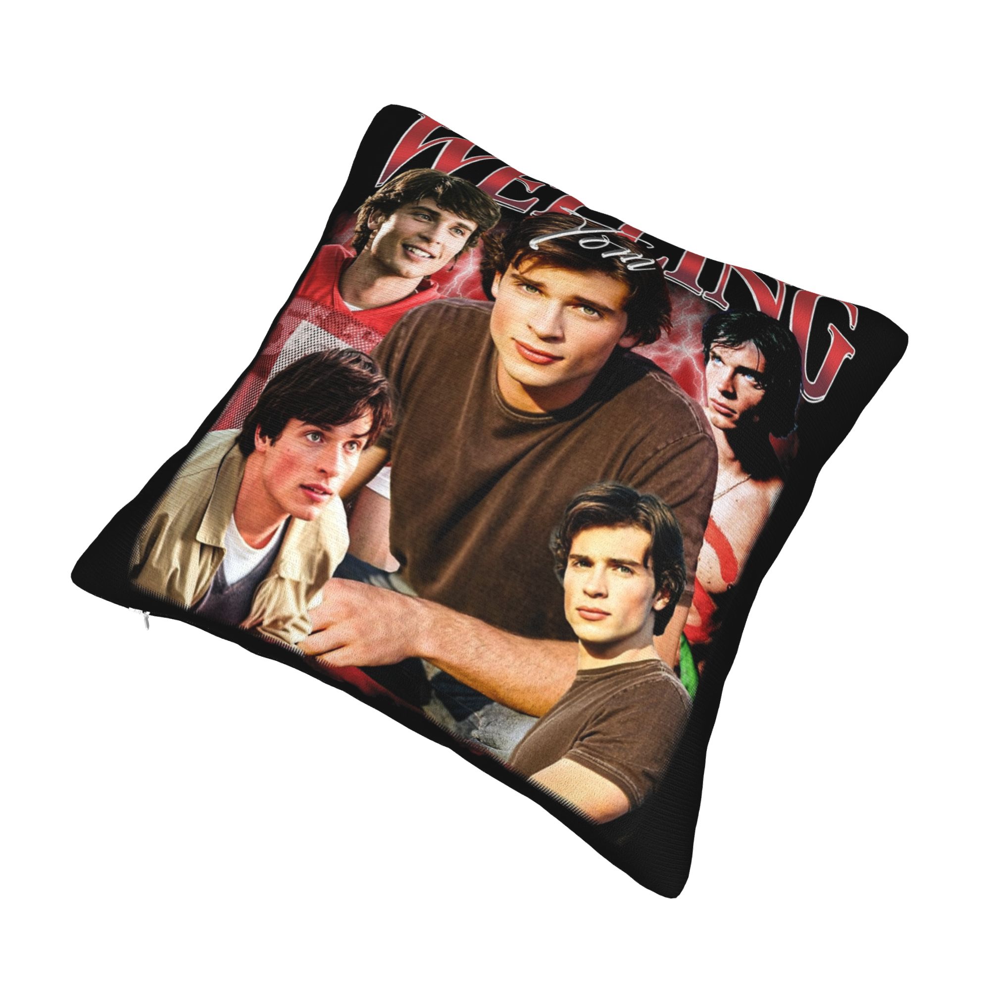 ปลอกหมอนอิงลายวินเทจ Welling T - Pillow Cover Sublimation บทวิจารณ์และราคา