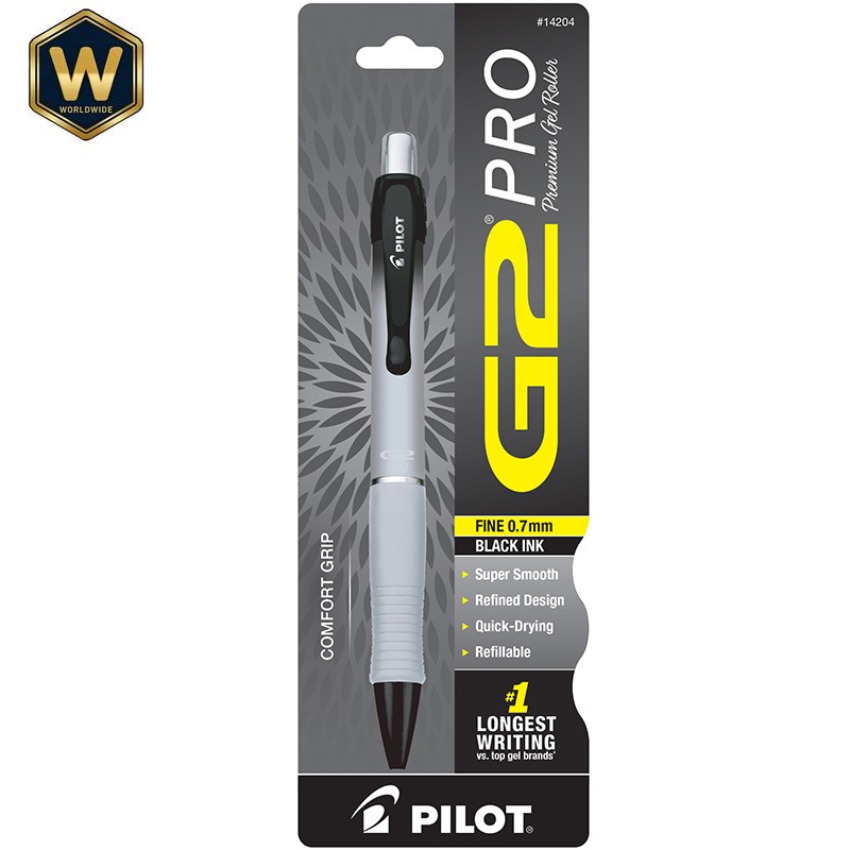 PILOT G2 PRO ปากกาเจลแบบกด ชนิ - Pilot Pen G2 บทวิจารณ์และราคา
