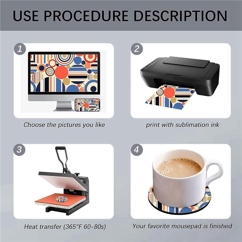 ABVT-160PC แผ่นรองแก้วเปล่าสำห - Coaster Sublimation Blank บทวิจารณ์และราคา