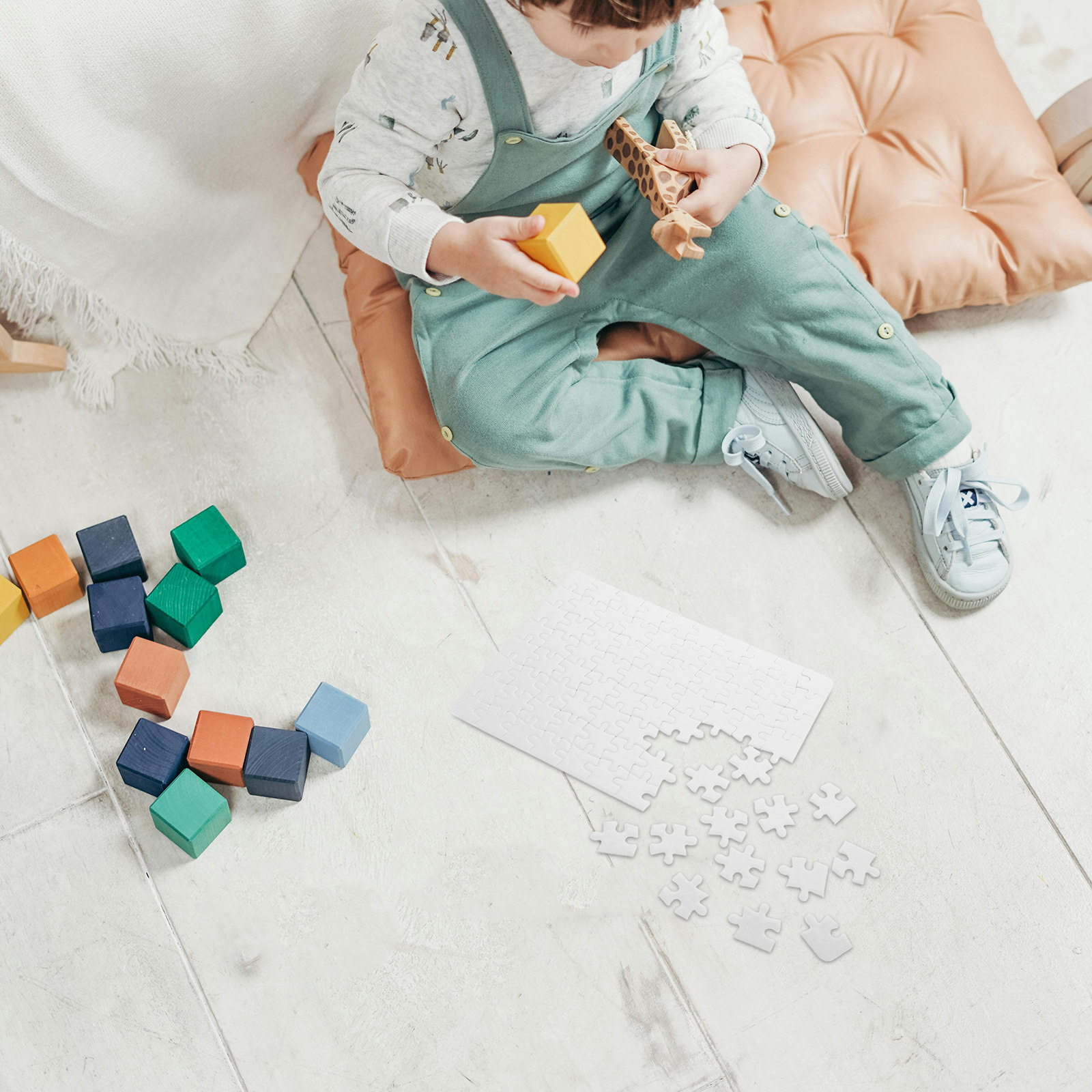 แผ่นจิ๊กซอว์เปล่าสำหรับงานซับล - Puzzle Blank White บทวิจารณ์และราคา