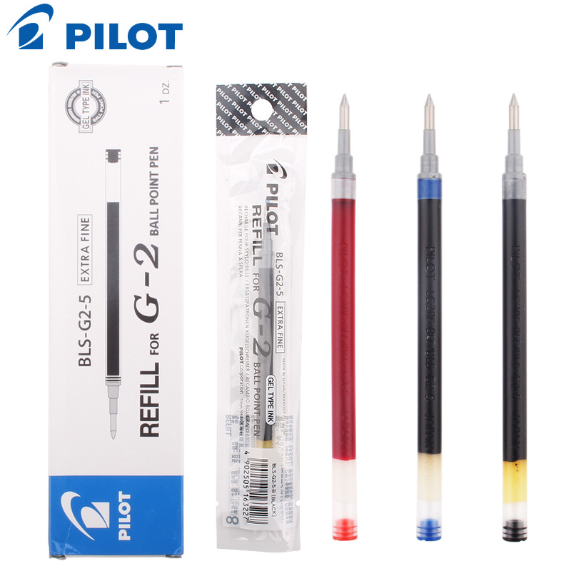 นักบิน BLS-G2 ดร. ไส้ปากกาลูกล - Pilot Pen G2 บทวิจารณ์และราคา