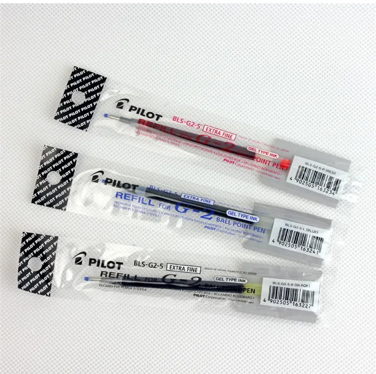 นักบิน BLS-G2 ดร. ไส้ปากกาลูกล - Pilot Pen G2 บทวิจารณ์และราคา
