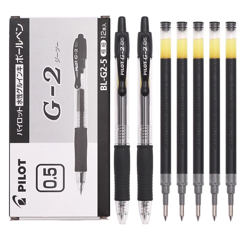 Pilot ปากกาลูกลื่นเจลพรีเมี่ยม - Pilot Pen G2 บทวิจารณ์และราคา