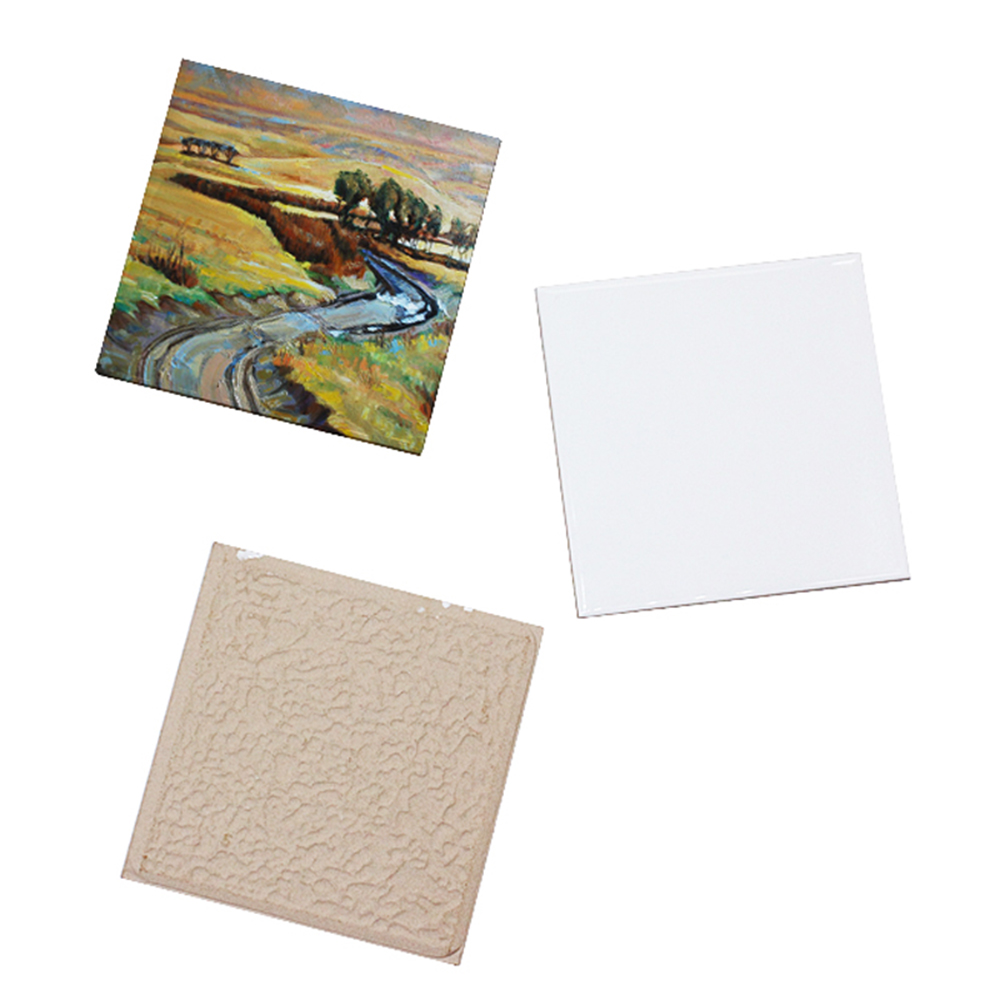 แผ่นกระเบื้องเคลือบเงาสีขาวขนา - Ceramic Tile Blank บทวิจารณ์และราคา