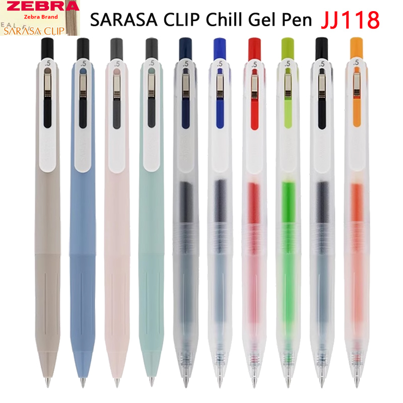 ปากกาเจลแบบกด Sarasa รุ่น JJ11 - Zebra Pen Sarasa บทวิจารณ์และราคา