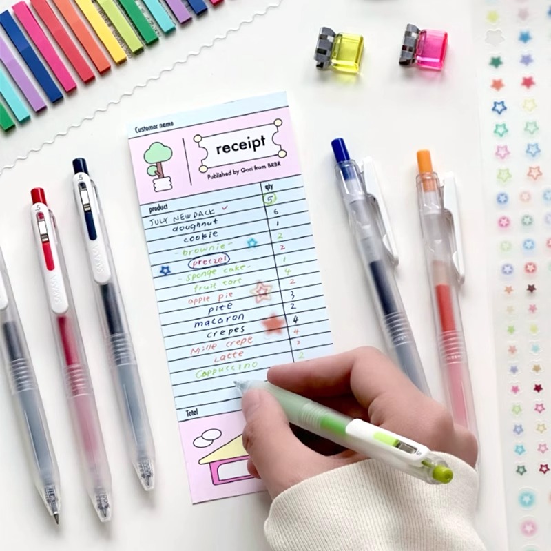 ปากกาเจลแบบกด Sarasa รุ่น JJ11 - Zebra Pen Sarasa บทวิจารณ์และราคา