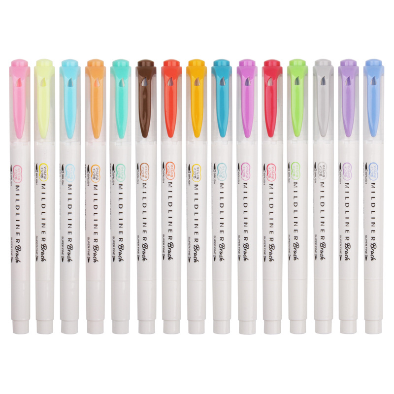 ปากกาไฮไลท์ Zebra mildliner se - Zebra Pen Sarasa บทวิจารณ์และราคา