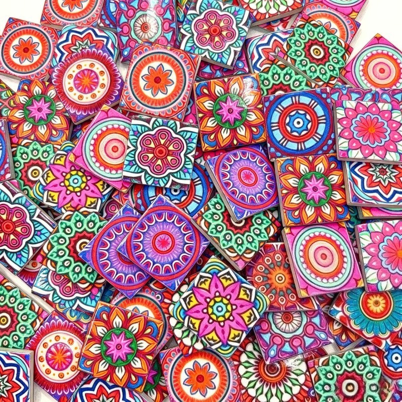 กระเบื้องโมเสคเซรามิคลายแมนดาล - Ceramic Tile Blank บทวิจารณ์และราคา