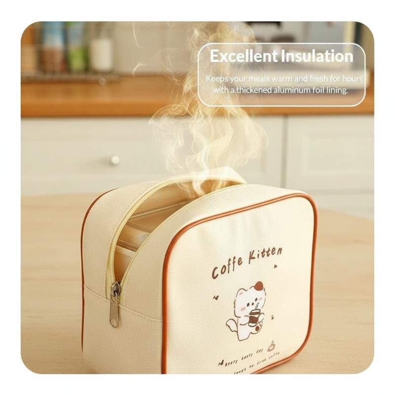 [J] กระเป๋าใส่อาหารกลางวันลายก - Tote Bag Sublimation บทวิจารณ์และราคา