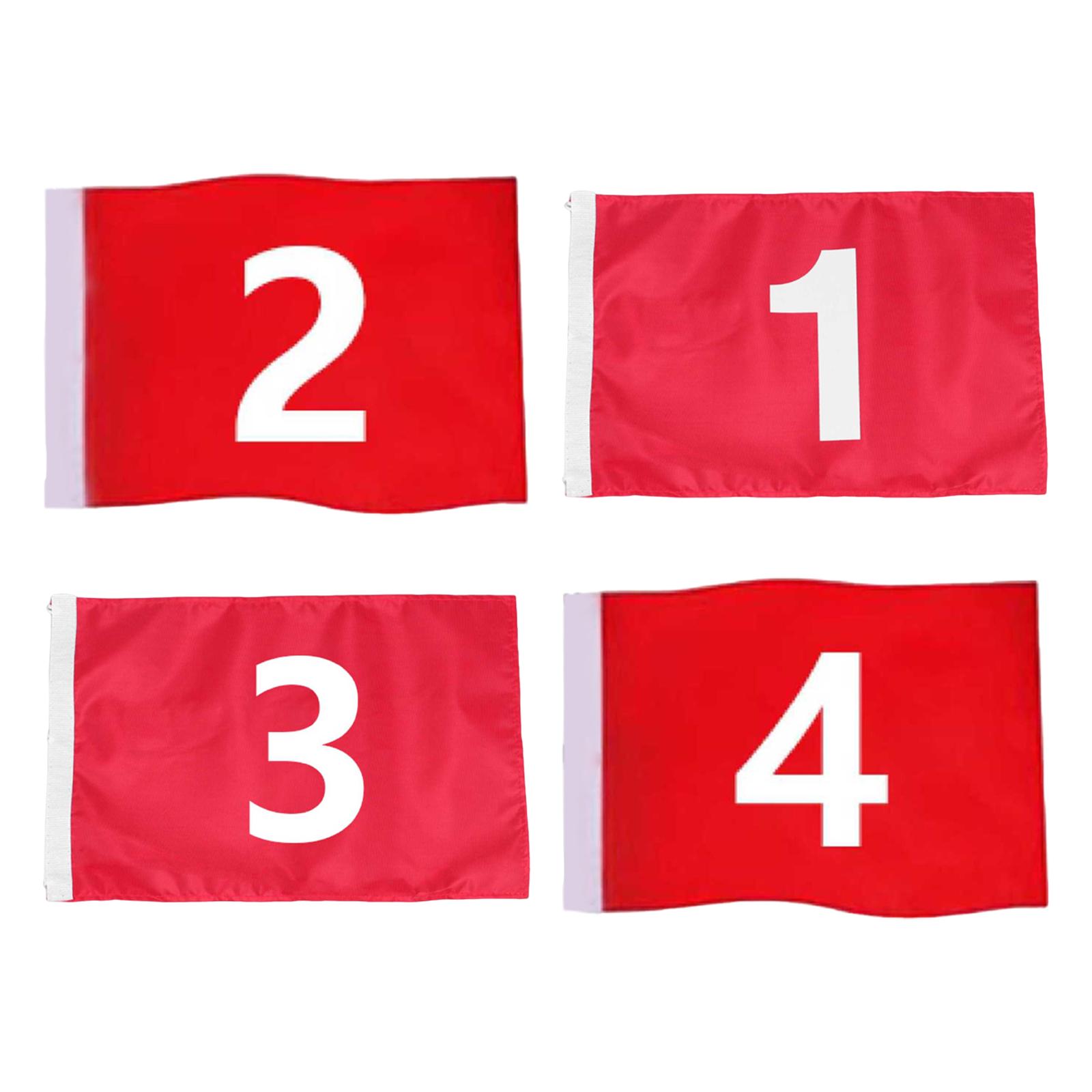 ธงกอล์ฟผ้าทนทาน พร้อมหมายเลขสี - Yard Sign Blank บทวิจารณ์และราคา