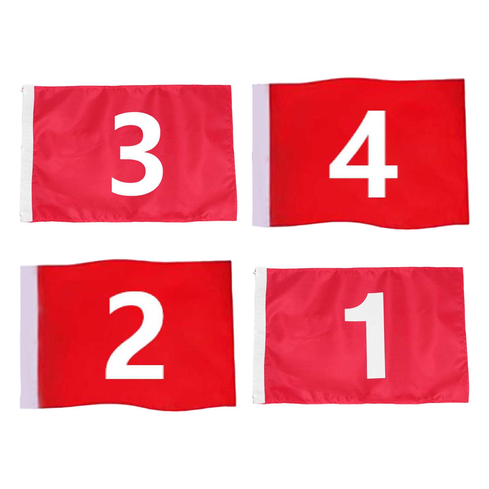 ธงกอล์ฟผ้าทนทาน พร้อมหมายเลขสี - Yard Sign Blank บทวิจารณ์และราคา