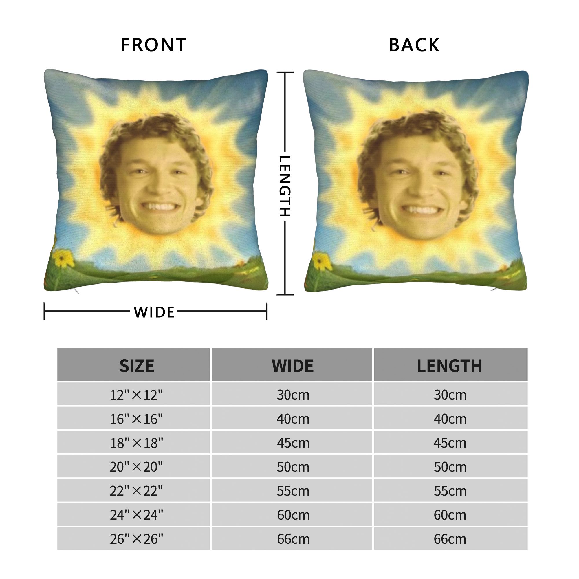ปลอกหมอนอิงลาย Hudson Williams - Pillow Cover Sublimation บทวิจารณ์และราคา