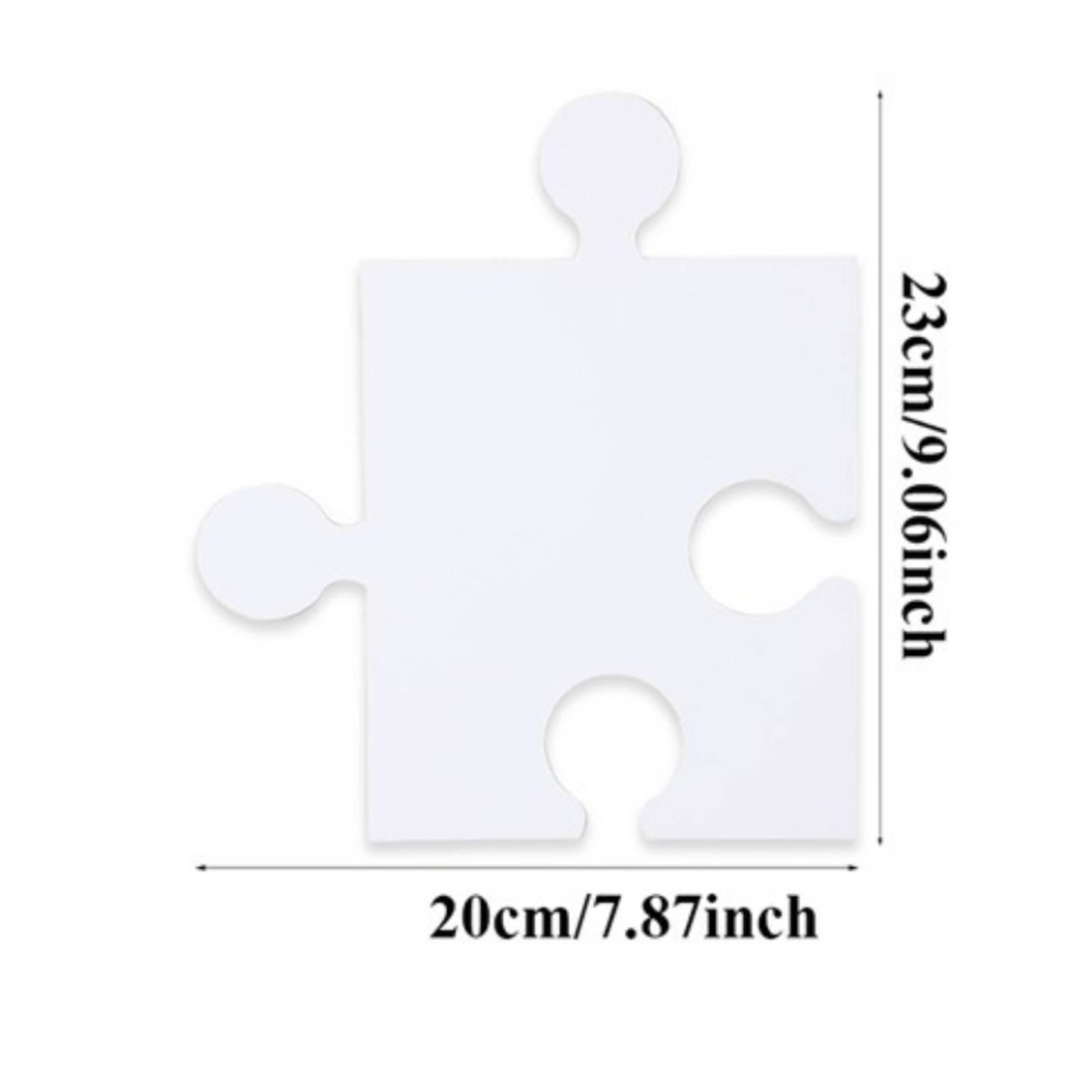 แผ่นกระดาษแข็งสีขาวสำหรับงาน D - Puzzle Blank White บทวิจารณ์และราคา