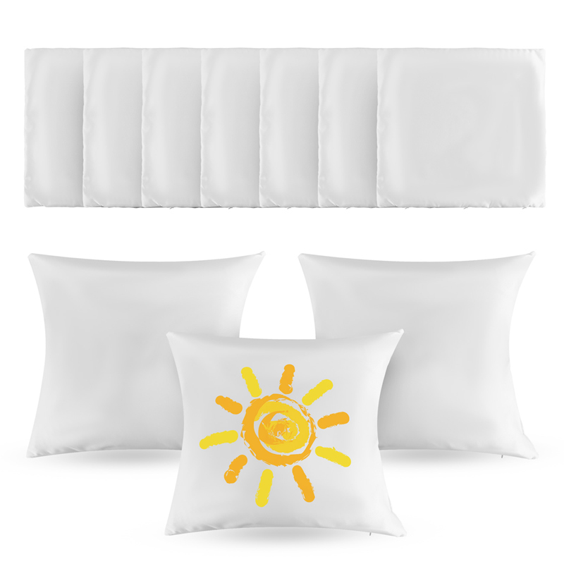 ปลอกหมอนเปล่าสีขาวขนาด 40x40 ซ - Pillow Cover Sublimation บทวิจารณ์และราคา