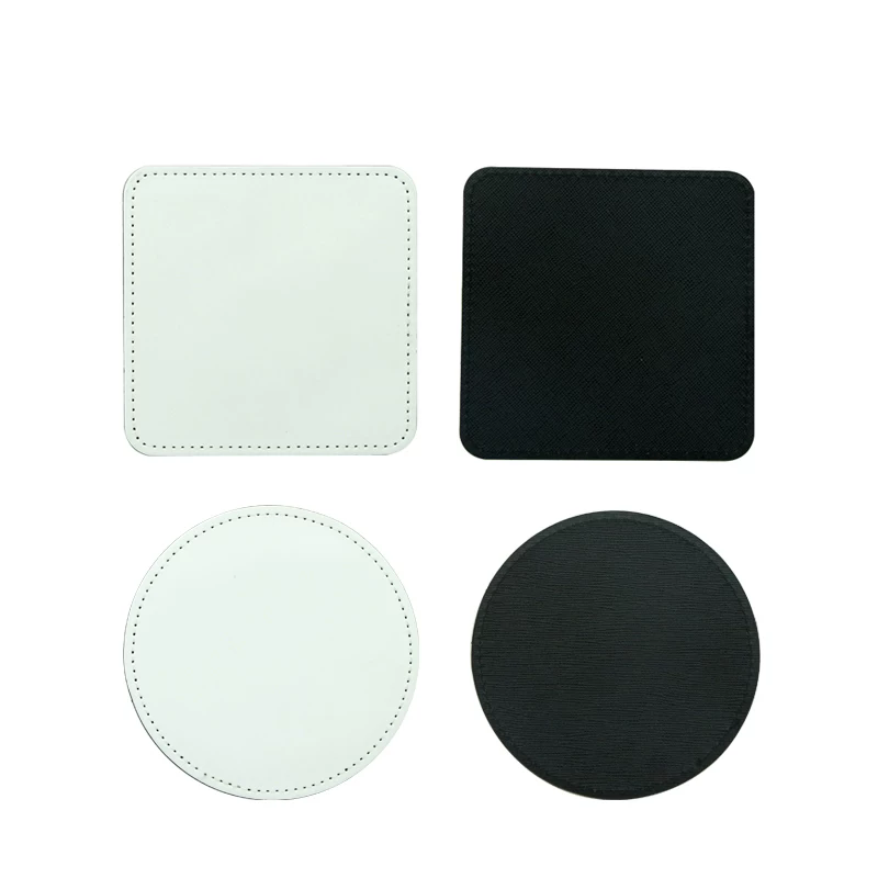 แผ่นรองแก้วหนัง PU สำหรับพิมพ์ - Coaster Sublimation Blank บทวิจารณ์และราคา