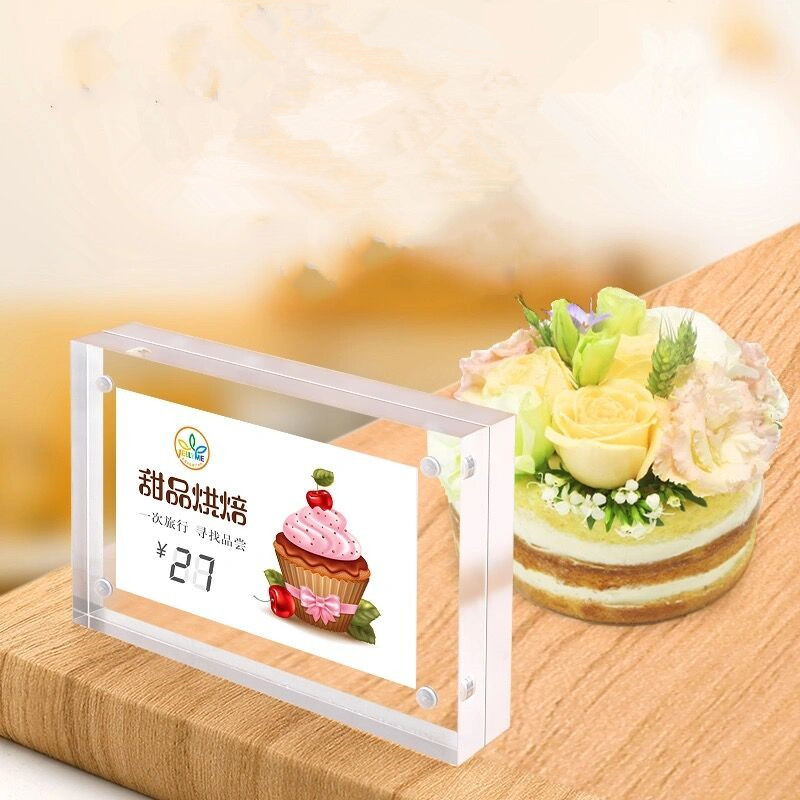 ที่วางป้ายอะคริลิคแม่เหล็ก 5 ช - Photo Acrylic Block บทวิจารณ์และราคา