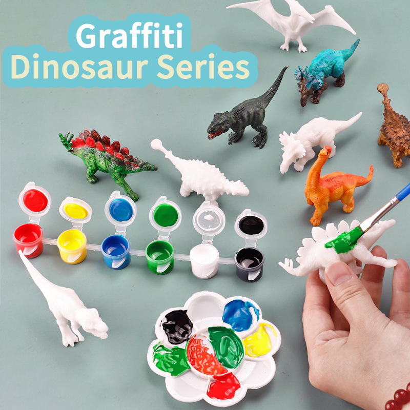 6 pcs/8 pcs, DIY ระบายสีของเล่ - Puzzle Blank White บทวิจารณ์และราคา