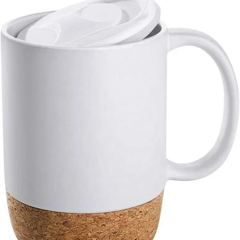 แก้วกาแฟพร้อมฐานไม้ก๊อก ขนาด 1 - Sublimation Mug White บทวิจารณ์และราคา