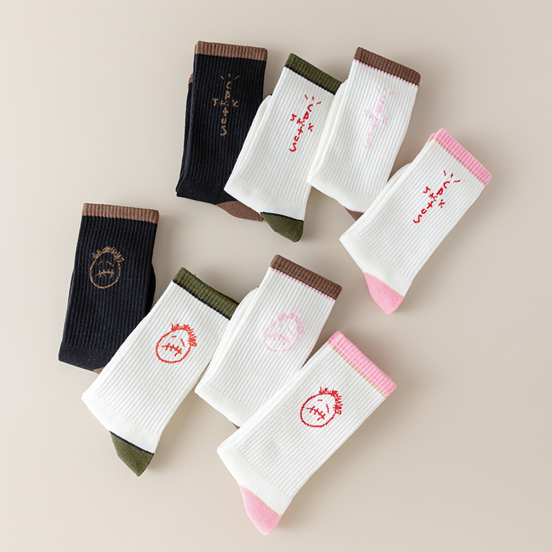1 คู่ถุงเท้าผู้ชายแคคตัสแจ็คสเ - Bandana Blank White บทวิจารณ์และราคา