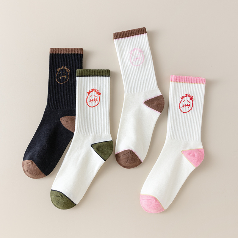 1 คู่ถุงเท้าผู้ชายแคคตัสแจ็คสเ - Bandana Blank White บทวิจารณ์และราคา