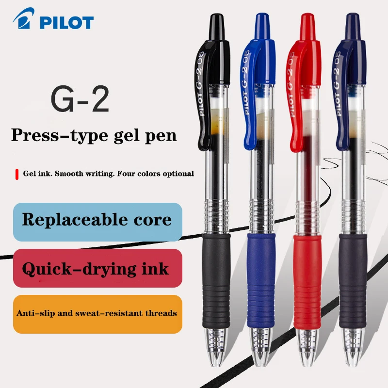 12ชิ้นปากกาลูกลื่นนักบินปากกาห - Pilot Pen G2 บทวิจารณ์และราคา