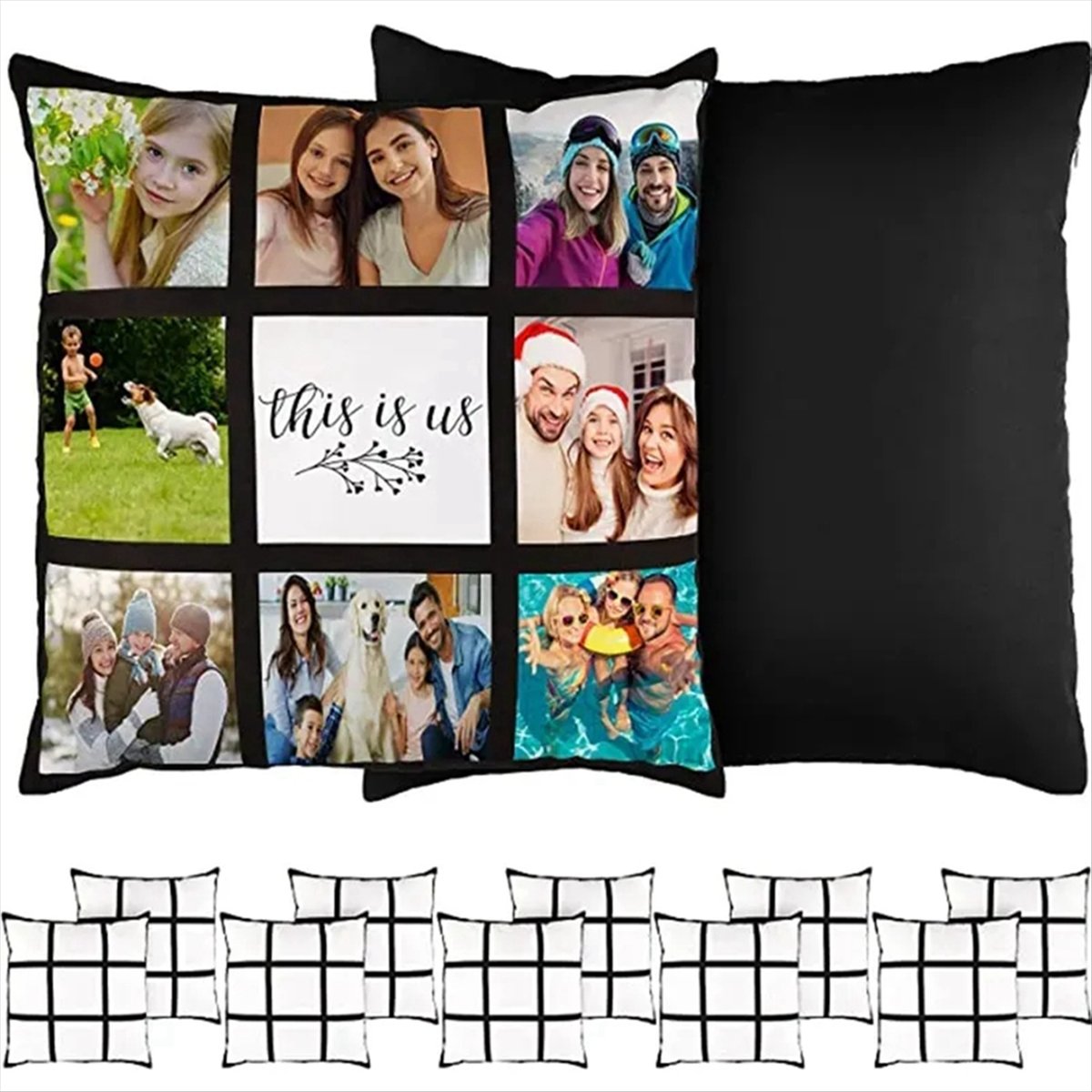ปลอกหมอนเปล่าสำหรับงานซับลิเมช - Pillow Cover Sublimation บทวิจารณ์และราคา