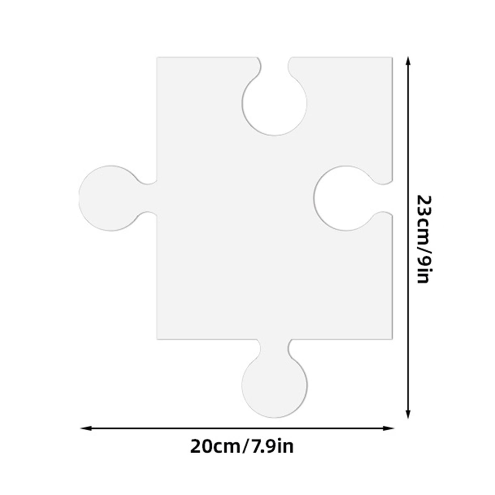 กระดาษแข็งสีขาว จิ๊กซอว์เปล่า  - Puzzle Blank White บทวิจารณ์และราคา
